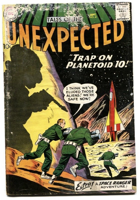 TALES OF THE UNEXPECTED #41 1959-SPACE RANGER-ROCKET G-