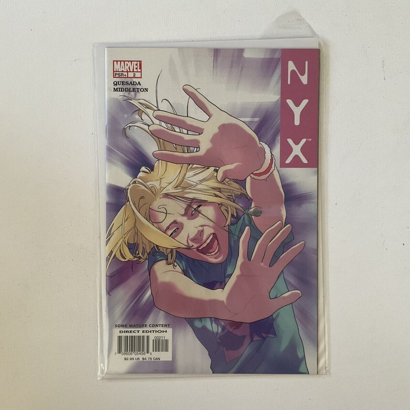 NYX 2 Near Mint Nm Marvel 2004
