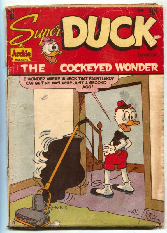 Super Duck #8 1946- Golden Age MLJ Funny Animals- G