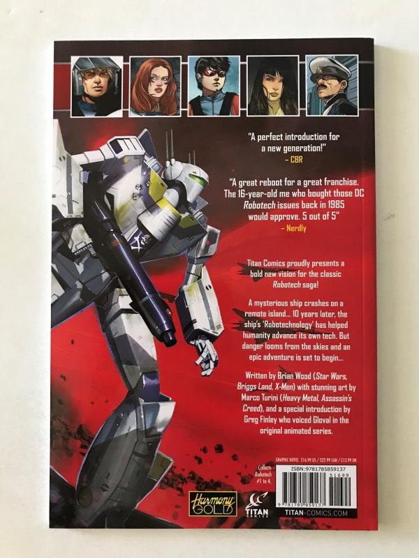 Robotech: Countdown (Titan Comics; Feb, 2018) - new tpb, 1st edition