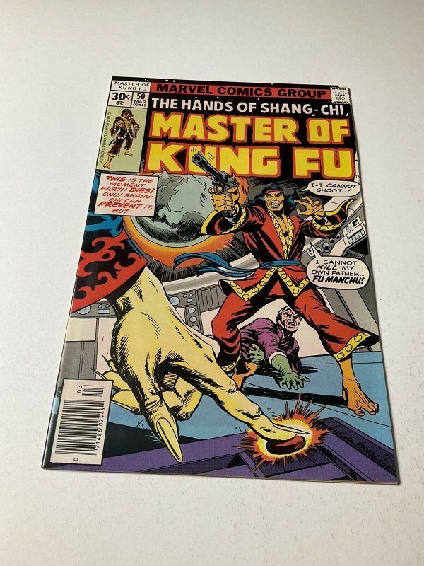 Master Of Kung Fu 50 Nm Near Mint Marvel comics 