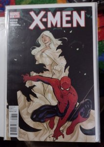 X MEN # 8  2011 Marvel  SPIDER-MAN WHITE QUEEN THE LIZARD