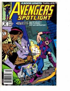 Lot Of 8 Avengers Spotlight Marvel Comic Books # 30 31 32 34 36 37 38 40 RM4