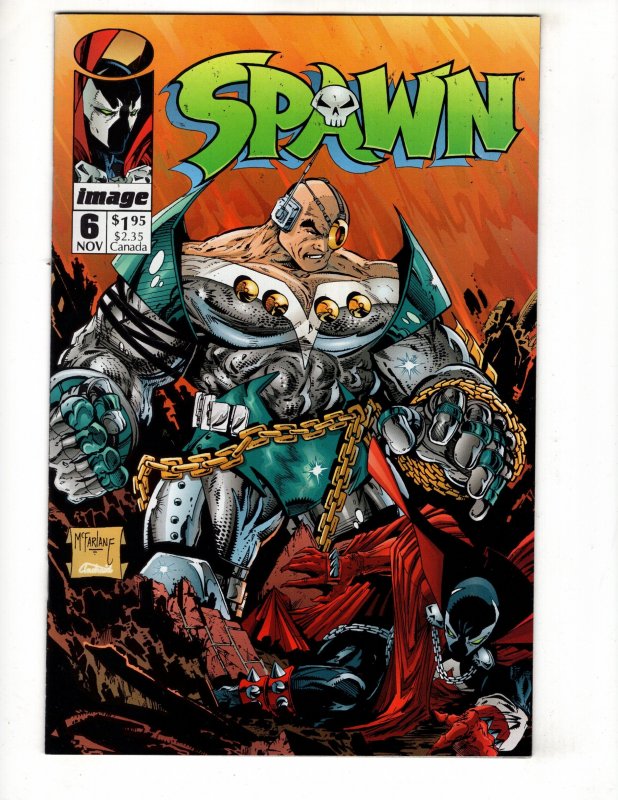 Spawn #6 (1992) 1st Appearance OVERTKILL Todd McFarlane / ID#790