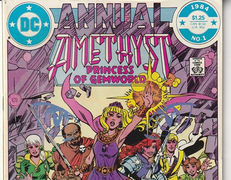 Amethyst Princess of Gemworld(1983) Annual # 1  Demonic House Pet !