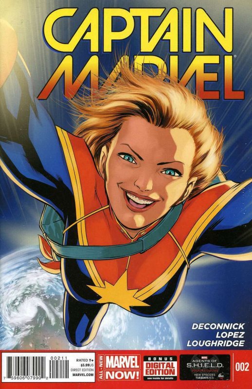 Captain Marvel (9th Series) #2 VF/NM; Marvel | save on shipping - details inside