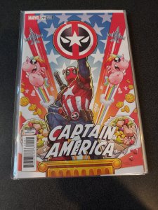 Captain America #701 - David Nakayama Deadpool Virgin Variant