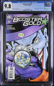 BOOSTER GOLD #5 CGC 9.8  Joker Killing Joke DC comic book 4376334025