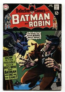 Detective #386 1969-DC Comics-Silver Age-Batman-Robin-Bruce Wayne VG+