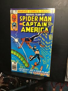 Marvel Team-Up #106 (1981) high-grade Captain America, Spidey vs. scorpion! NM-