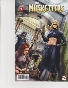 The Musketeers #1 Cover B Zenescope Comic GFT NM Atkins