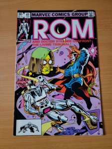 Rom Spaceknight #41 Direct Market Edition ~ NEAR MINT NM ~ 1983 Marvel Comics