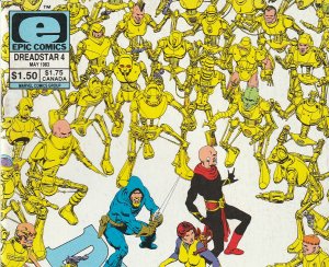 Dreadstar(Epic)# 4 Thanos creator Jim Starlin's Space Opera