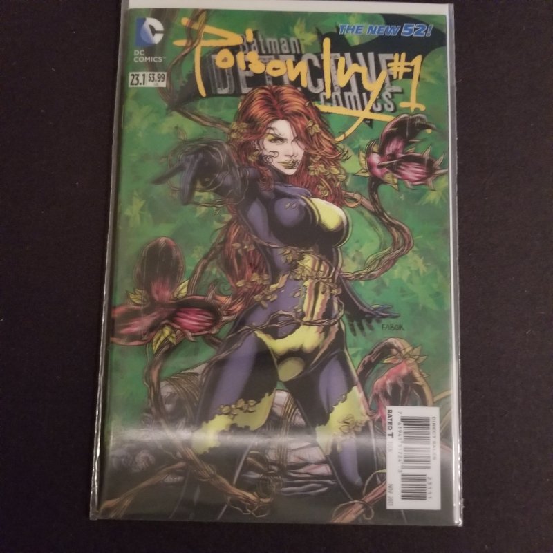 Detective Comics (2nd Series) #23.1 NM-Poison Ivy-Lenticular Cover