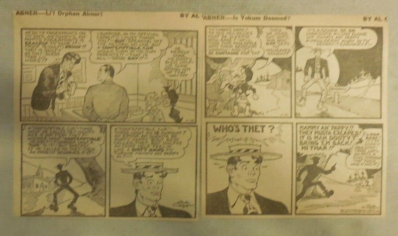 (308) Li'l Abner Dailies by Al Capp from 1941  6 x 6 & 3 x 10 inches