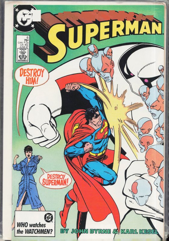 Superman #6 (1987) Superman