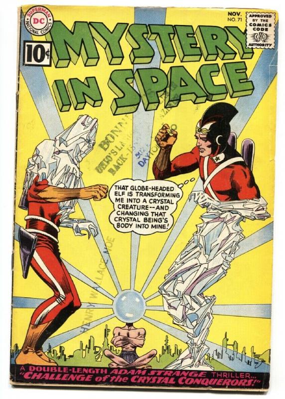 Mystery In Space #71-Adam Strange DC Silver Age