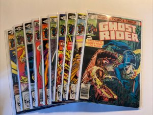 Ghost Rider 51-60 Lot Run Set Very Fine Vf 8.0 Marvel 