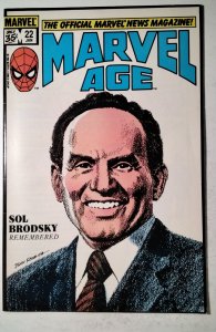Marvel Age #22 (1985) Marvel Comic Book J757
