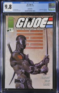 G.I. Joe #1 (9/01) Graded CGC 9.8 Second Printing