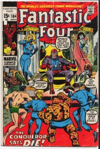 Fantastic Four #104 (1970) Fantastic Four