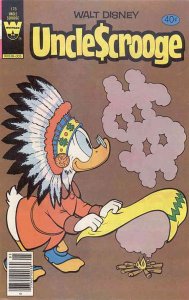 Uncle Scrooge (Walt Disney ) #176 VG ; Whitman | low grade comic May 1980 Native