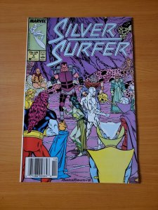 Silver Surfer v3 #4 Newsstand Variant ~ NEAR MINT NM ~ 1987 Marvel Comics