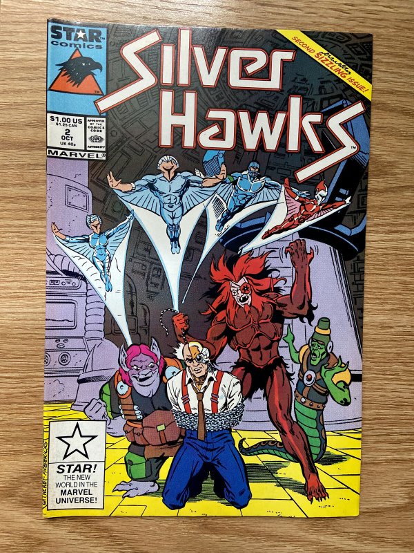 Silverhawks #2 (Marvel Star Comics, 1987) Unread and in beautiful condition
