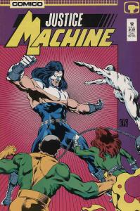 Justice Machine (Comico) #12 VF/NM COMICO - save on shipping - details inside