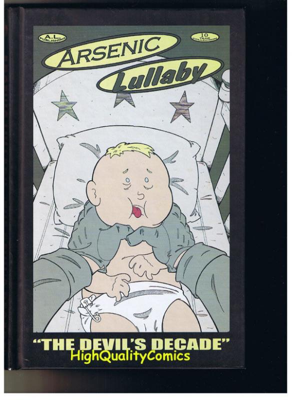 ARSENIC LULLABY Devil's Decade, HC, 1st, 2011, NM, Doug Paszkiewicz, w/ Draw