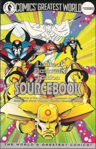 Comics' Greatest World Sourcebook #1LE VF/NM ; Dark Horse | Platinum Limited Edi