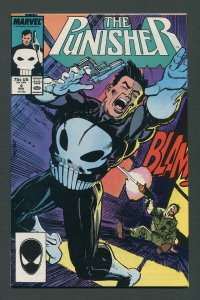 Punisher #4 / 8.5 VFN+ (1st Microchip)  November 1987