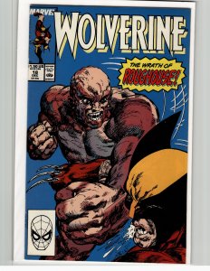 Wolverine #18 Newsstand Edition (1989) Wolverine