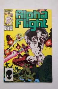 Alpha Flight #51 (1987) F/VF 7.0 1st Jim Lee work at Marvel