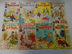 Silver age Harvey Sad Sack lot 52 different issues avg 4.0 VG