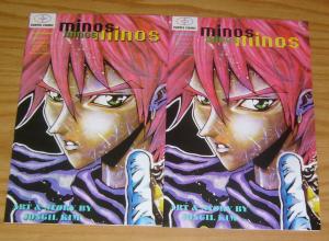 Minos #1-2 VF/NM complete series - curtis comic manga - jongil kim set lot indy