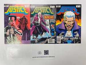 3 Justice MARVEL comic book #25 27 28 47 KM9