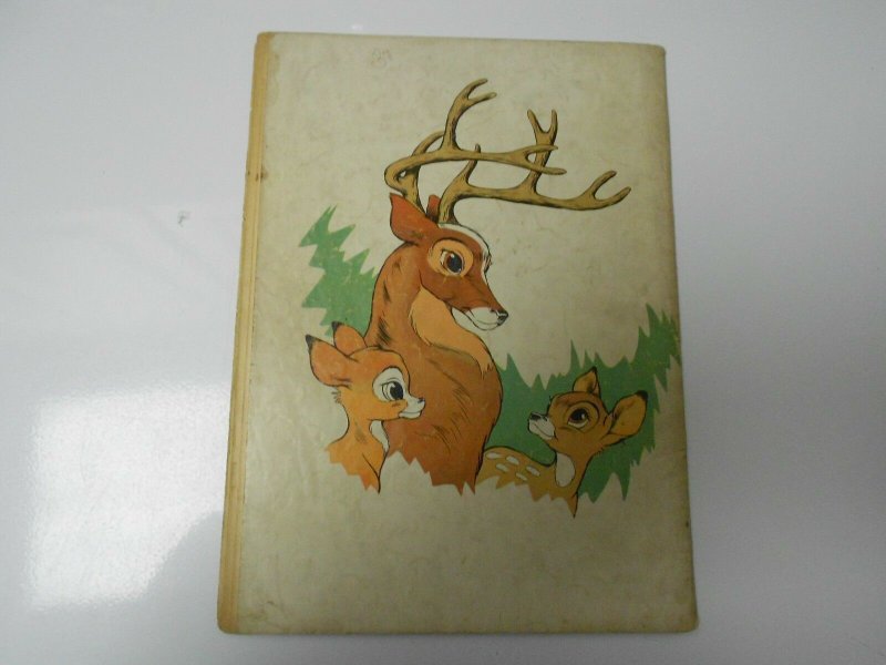 1943 DELL Walt Disney BAMBI Children (FOUR-COLOR) #30 VG-