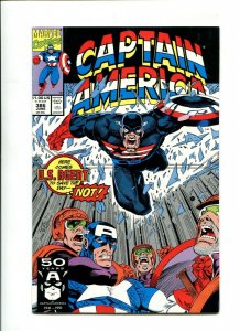 Captain America 386 NM+ 9.6 Uncertified Marvel 1991