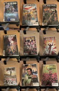 Lot of 9 Comics (See Description) Star Wars
