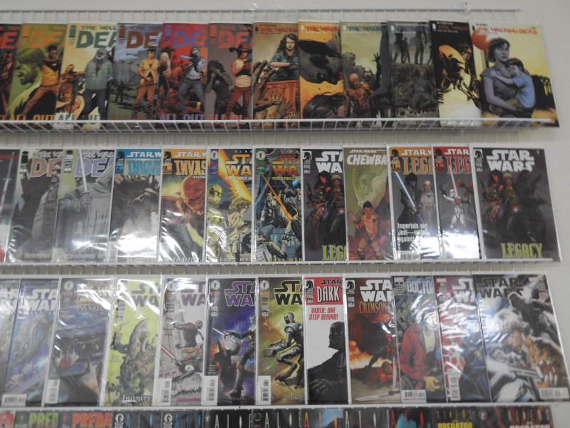 Huge Lot 150+ Comics W/ Walking Dead, Star Wars, Predator+ Avg VF Condition!