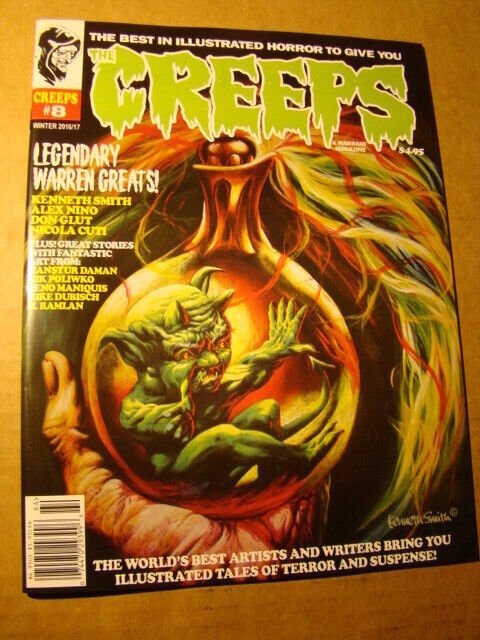 CREEPS 8 *NM/MT 9.8* FRAZETTA NINO ART WARREN CREEPY EERIE VAMPIRELLA