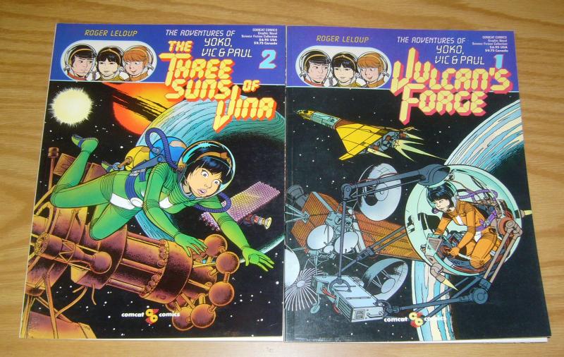 Adventures of Yoko, Vic & Paul #1-2 VF/NM complete series - roger leloup comcat