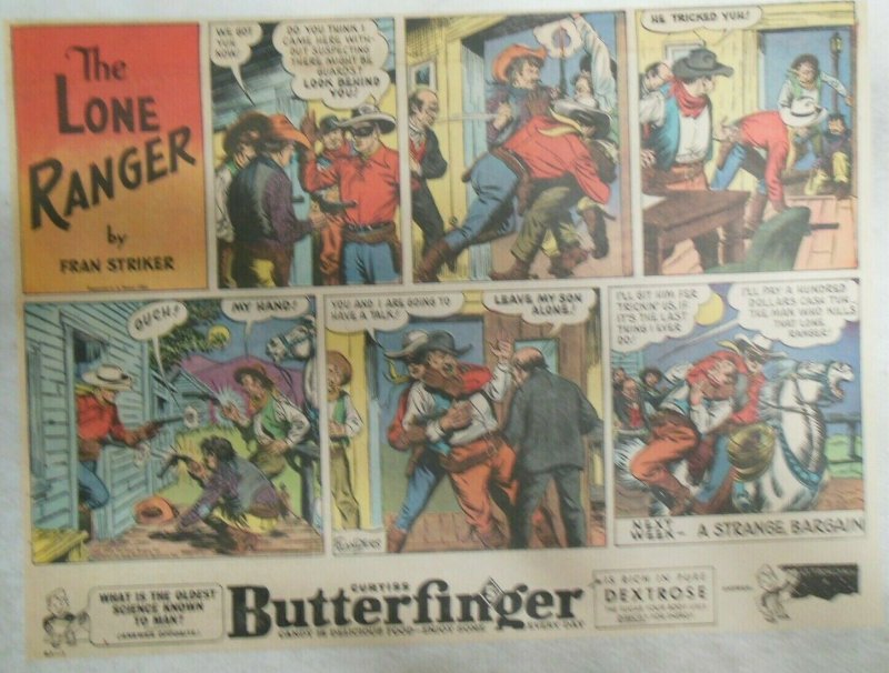 Lone Ranger Sunday by Fran Striker and Charles Flanders from 2/25/1940 Year #3