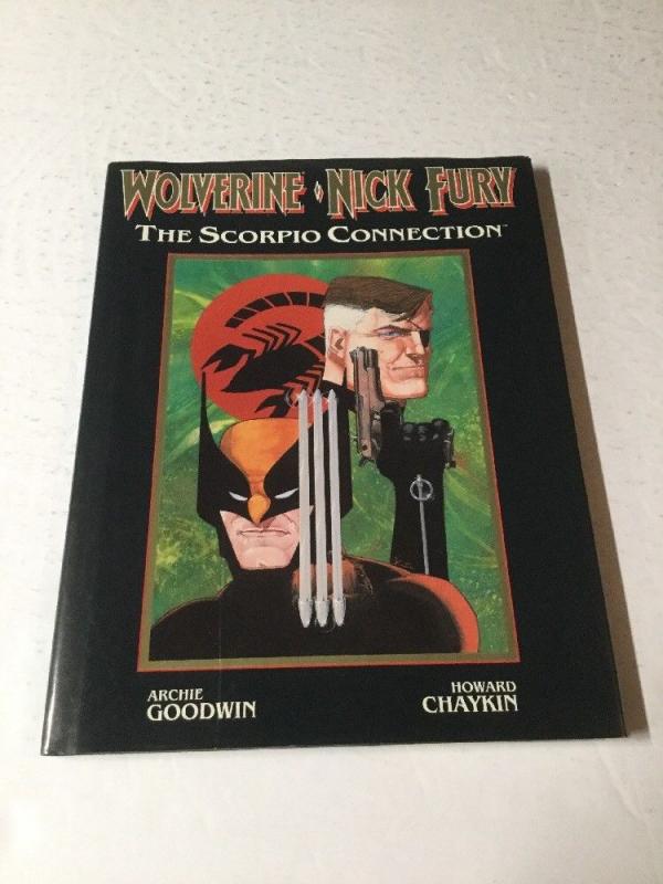 Wolverine Nick Fury Scorpio Connection Hardcover Nm Near Mint