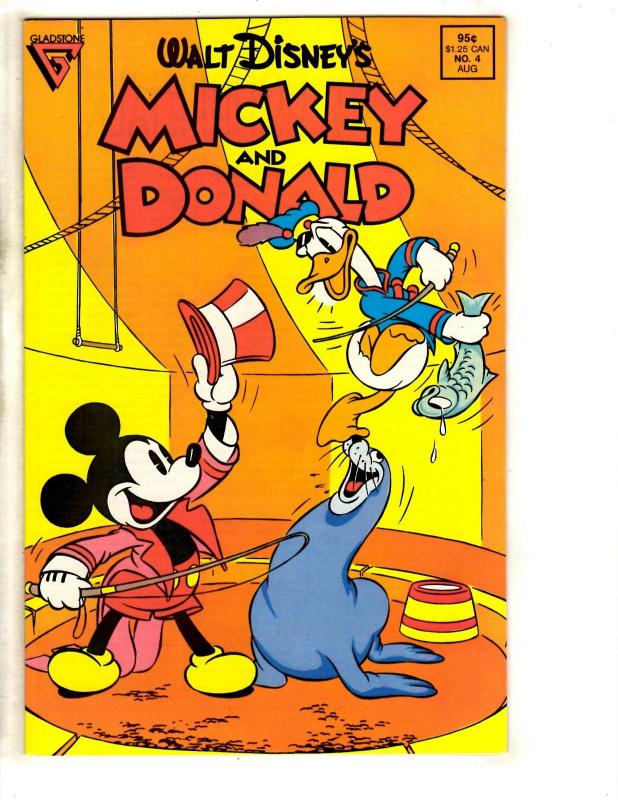 8 Disney Comic Books Mickey Mouse 243 4 9 13 + Donald Duck 261 270 283 294 J317