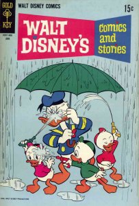 Walt Disney's Comics and Stories #345 GD ; Gold Key | low grade comic June 1969 