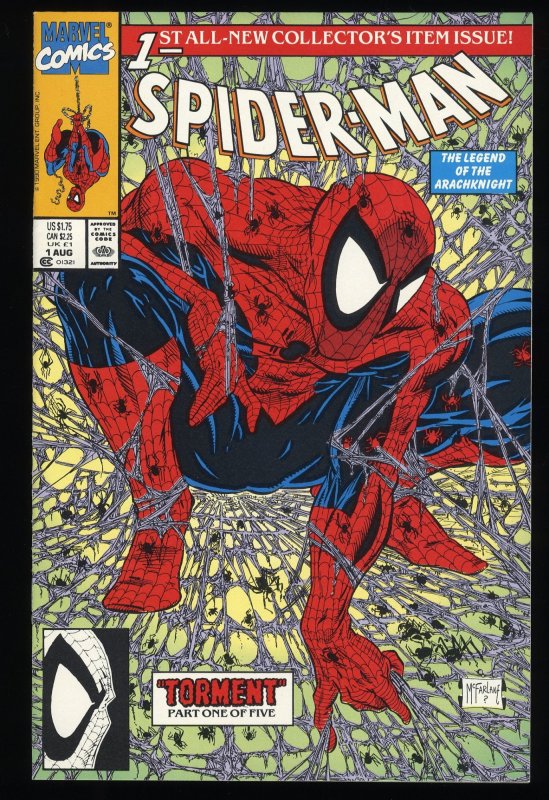 Spider-Man #1 Torment! Todd McFarlane!