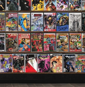 Huge Lot 140+ Comics with Captain Marvel, Batman, Detective Comics & More!