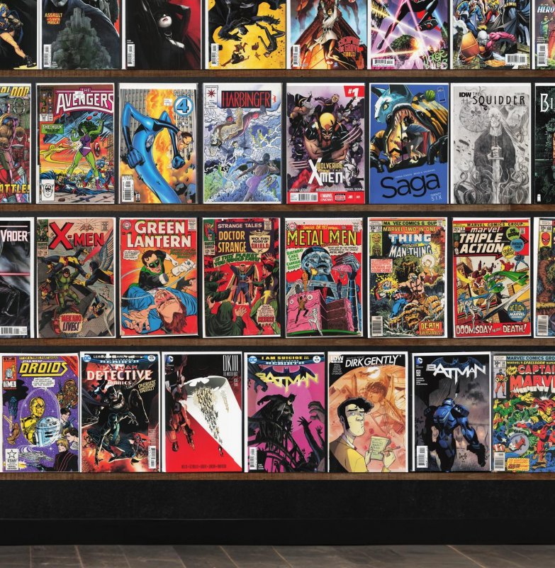 Huge Lot 140+ Comics with Captain Marvel, Batman, Detective Comics & More!